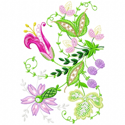 Flowers Embroidery Design 7